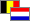 Belgium, Netherlands flags