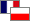 France Poland flags