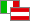 Italy Austria flags